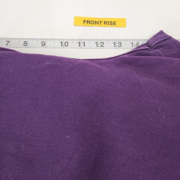 NEW Gloria Vanderbilt Classic Fit Jeans Womens 24W Purple Plus Stretch RR17X - Picture 5 of 6
